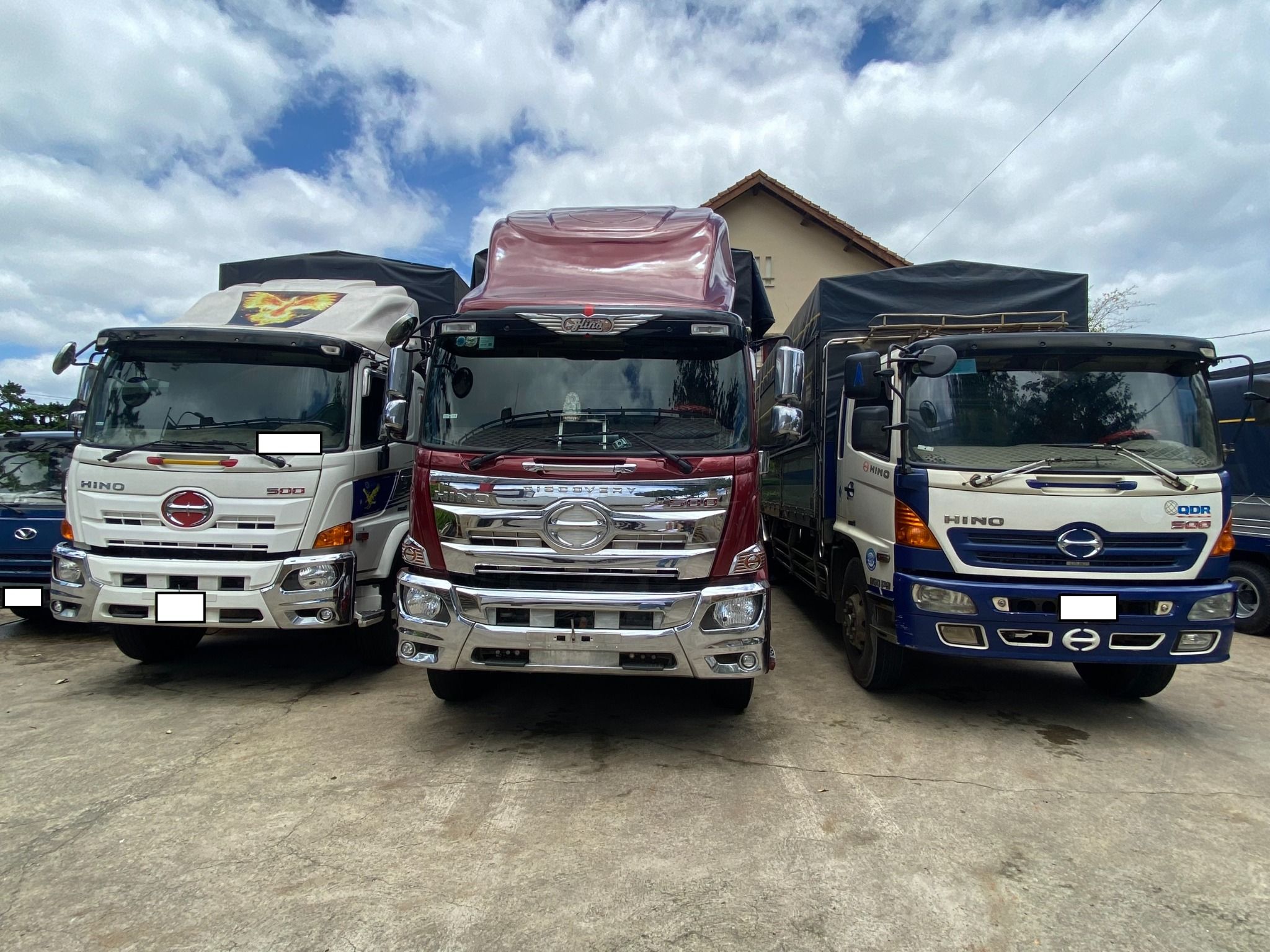 <b>(ĐÃ BÁN)<b> Xe Tải HINO FL 3 Chân 15 Tấn 2015 thùng 9m2 (Ô tô đã qua sử dụng)</b></b>