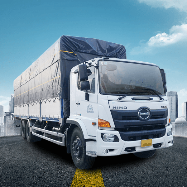  Hino Xe tải thùng mui bạt FL8JW7A 