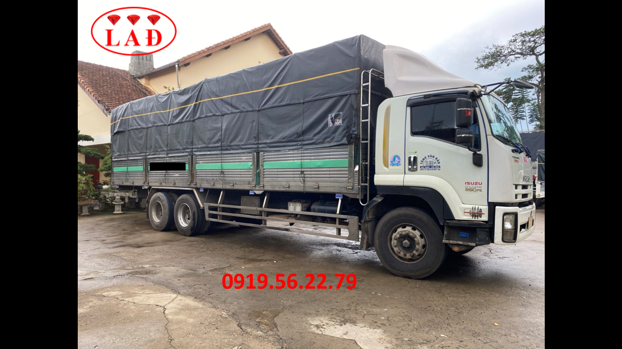<b>(ĐÃ BÁN)<b> XE TẢI ISUZU FVM 1500 15 TẤN (Ô tô đã qua sử dụng)</b></b>
