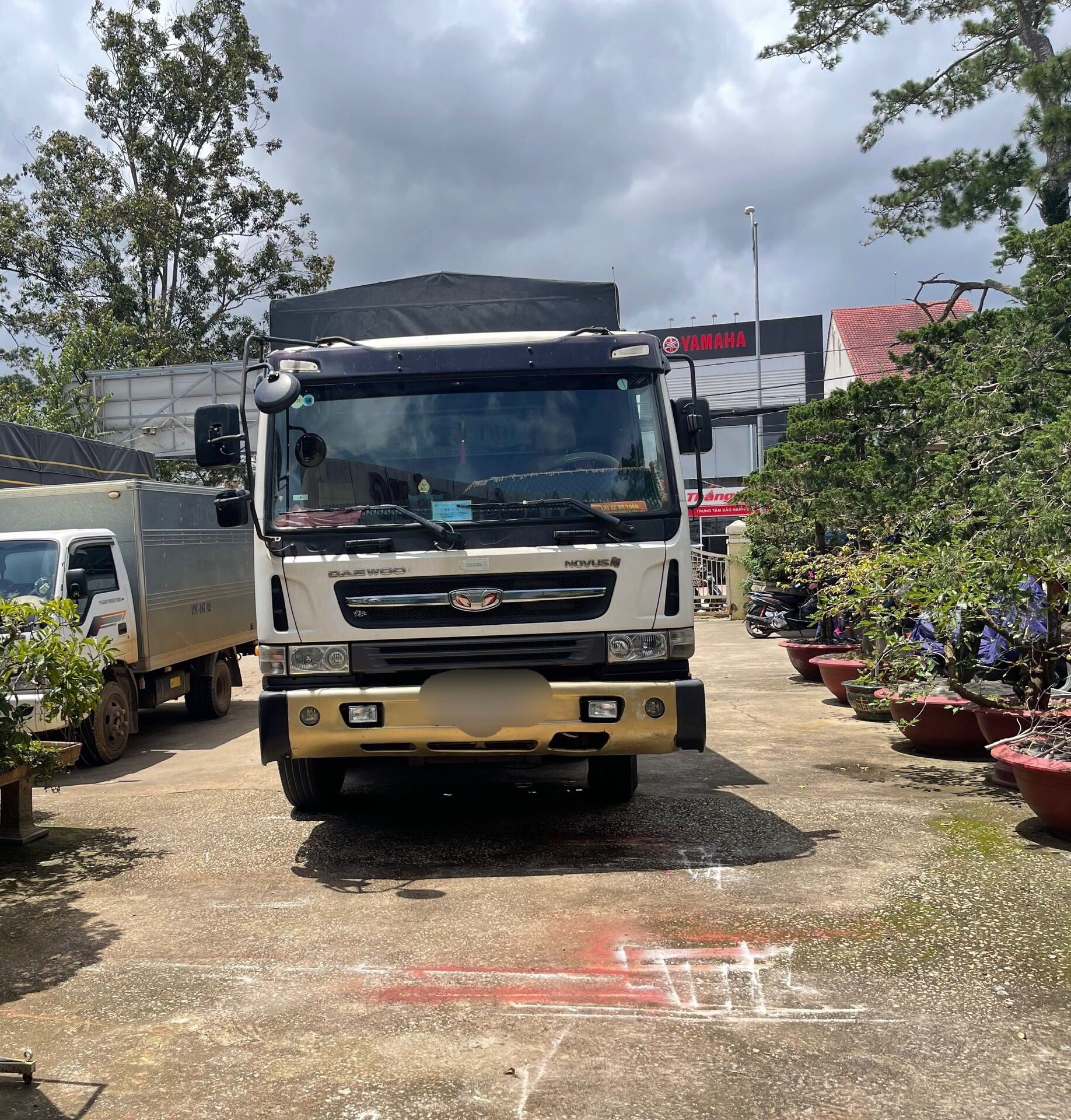<b>(ĐÃ BÁN)<b> Xe Tải DAEWOO 4 Chân 17 Tấn NOUVUS M9CEF 2015 (Ô tô đã qua sử dụng)</b></b>