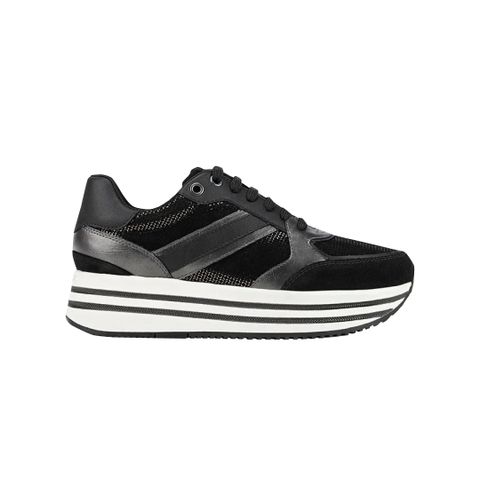 Giày Sneakers D KENCY B PRMETGOAT+SUEDE BLACK