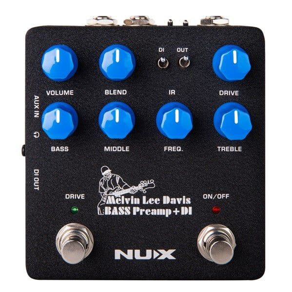 NUX Melvin Lee Davis Bass Preamp DI NBP-5