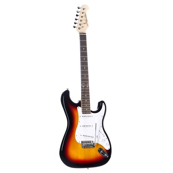  J&D ST-01 Standard Stratocaster Electric Guitar Sunburst 