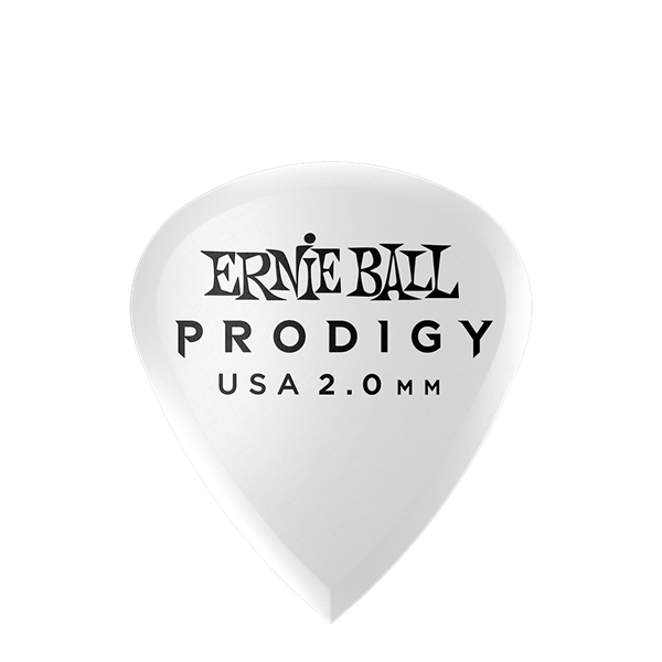 Pick Ernie Ball 9203 Prodigy White Mini - 2.0 mm