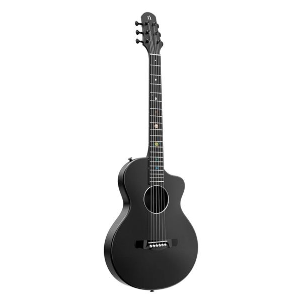 Guitar Acoustic Natasha Asteroid Cosmic Black