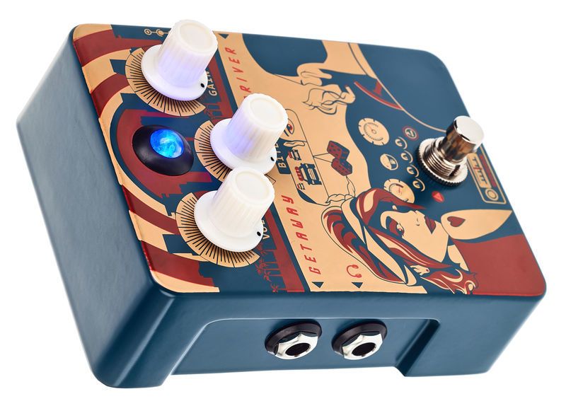 Orange Getaway Drive Pedal