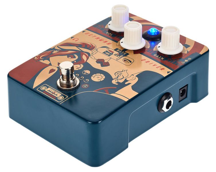 Orange Getaway Drive Pedal