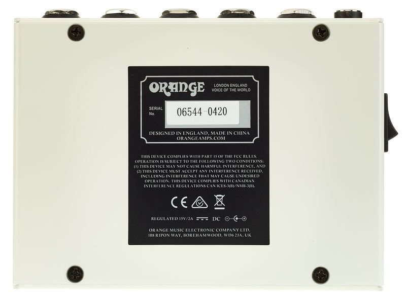 Orange Terror Stamp 20w Hybrid Gt Amp Pedal