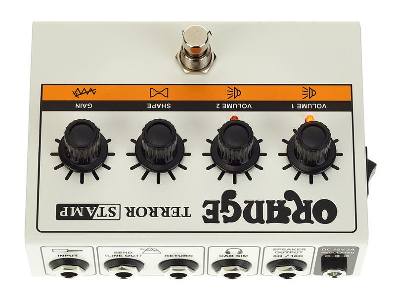 Orange Terror Stamp 20w Hybrid Gt Amp Pedal