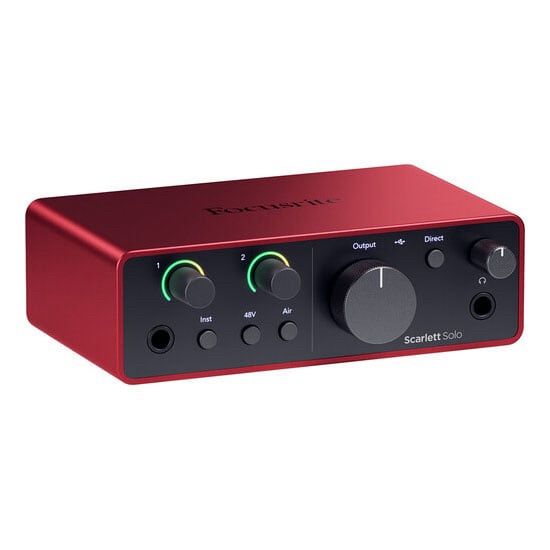  Focusrite Scarlett Solo Gen 4 