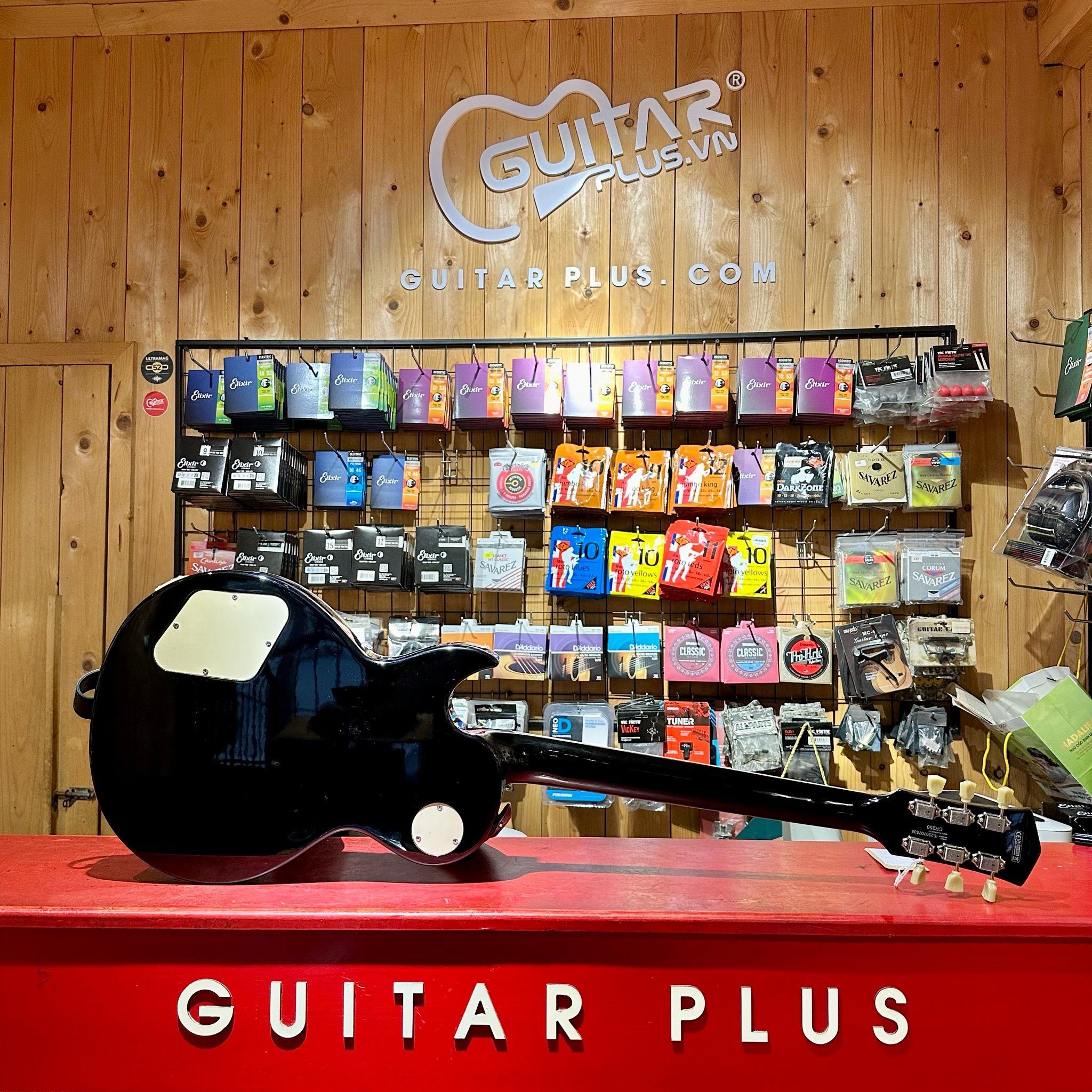 Guitar điện Cort CR250 Trans Black