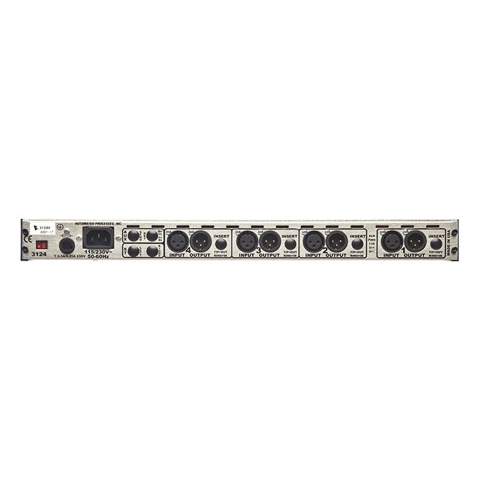 API 3124V 4-channel Microphone Preamp Secondhand 