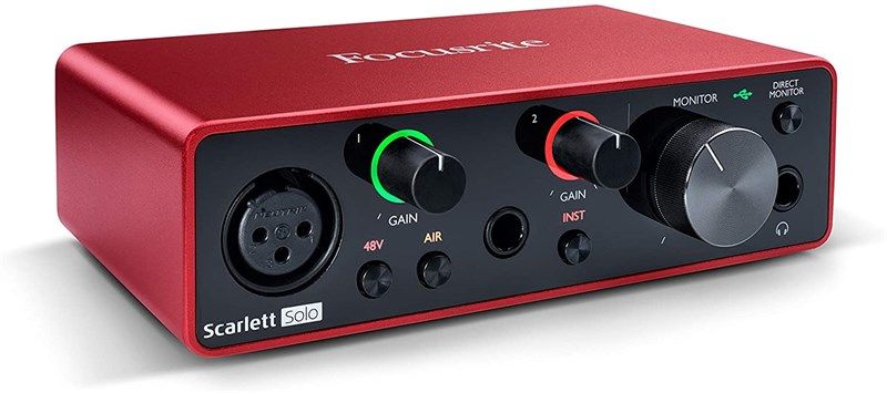  Focusrite Scarlett solo 3rd Gen 