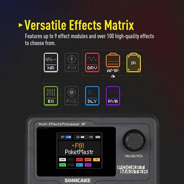 Multi-effect Sonicake Pocket Master