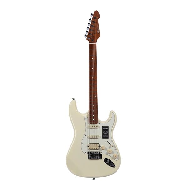 Guitar điện Saga Dazzles SMF1314 HSS WH