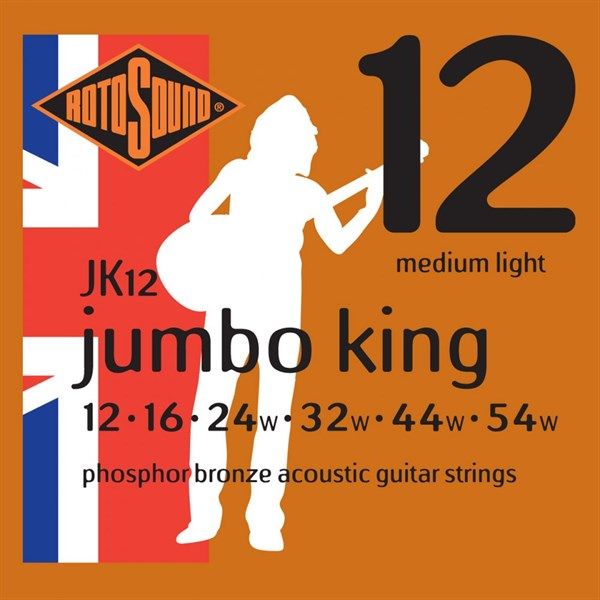  Rotosound JK12, 12-54, Phosphor Bronze 