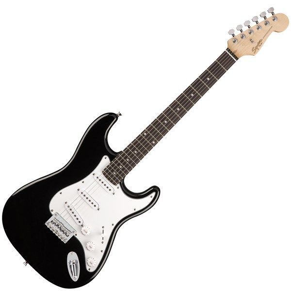 Guitar điện Squier MM Strat HT Blk