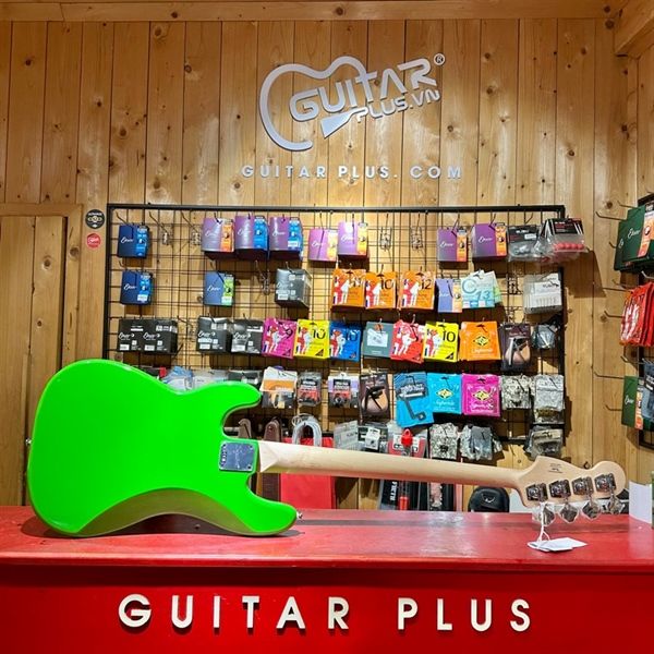 Guitar bass Squier FSR Sonic P Bass Laurel Lime Green