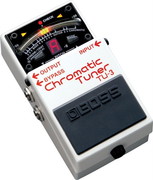 BOSS Chromatic Tuner Pedal TU-3