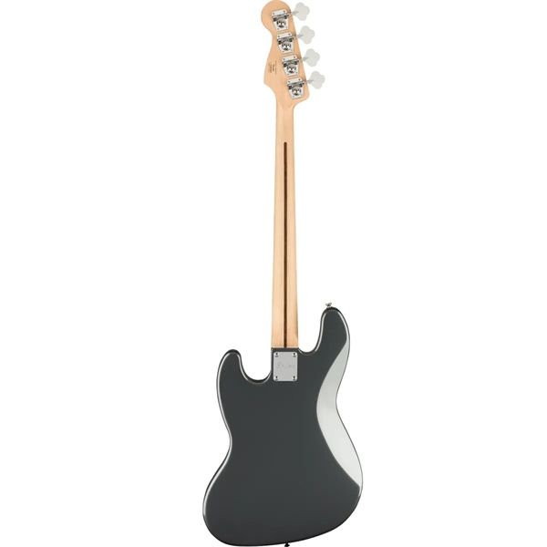 Guitar Bass Squier Affinity J Bass Guitar Laurel in Charcoal Frost Metallic