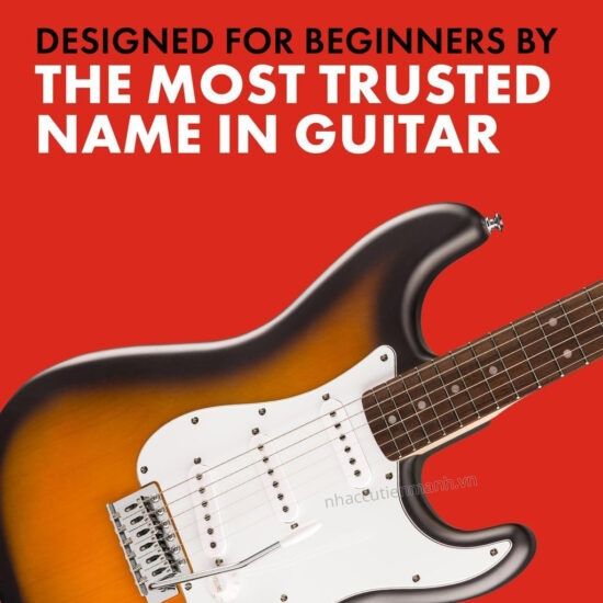 Guitar điện Squier Debut Strat LRL WPG 2TS
