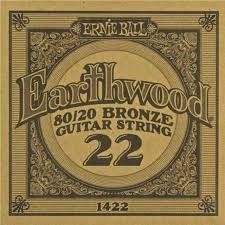  Ernie Ball 1422 Single String size 22 80/20 Bronze 