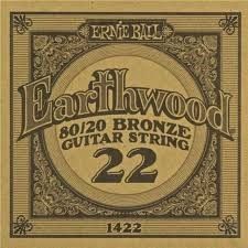 Ernie Ball 1422 Single String size 22 80/20 Bronze