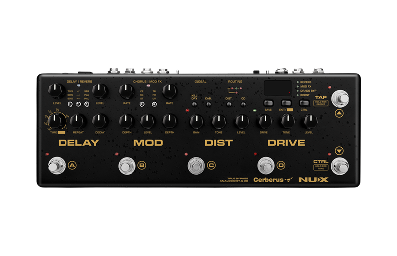 NUX Multi-Effects Pedal Cerberus