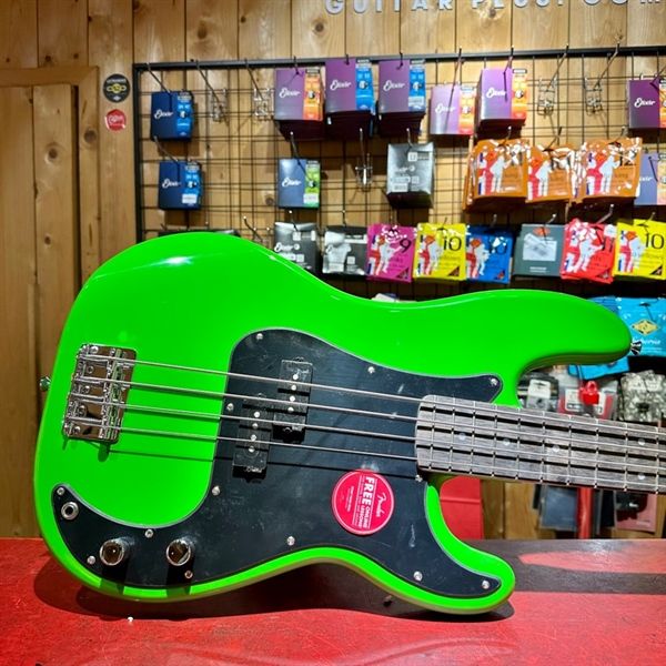 Guitar bass Squier FSR Sonic P Bass Laurel Lime Green