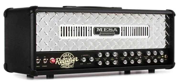  Mesa/Boogie Dual Rectifier 100-watt Tube Head - Diamond Faceplate 