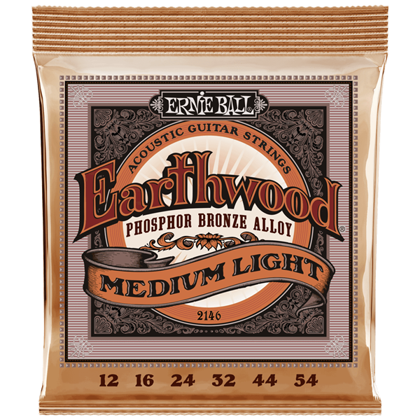  Ernie Ball 2146 Acoustic Phosphor Bronze 12-54 