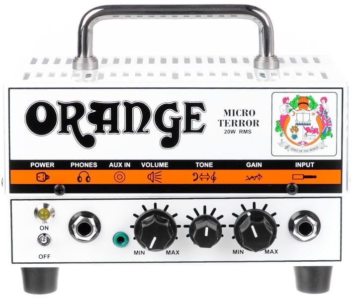 Orange Micro Terror white head