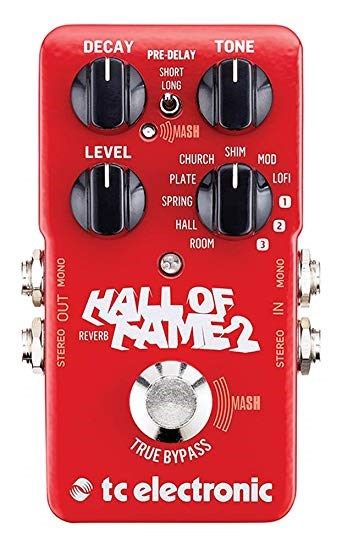  TC Electronic Hall of Fame 2 Reverb Effects Pedal 