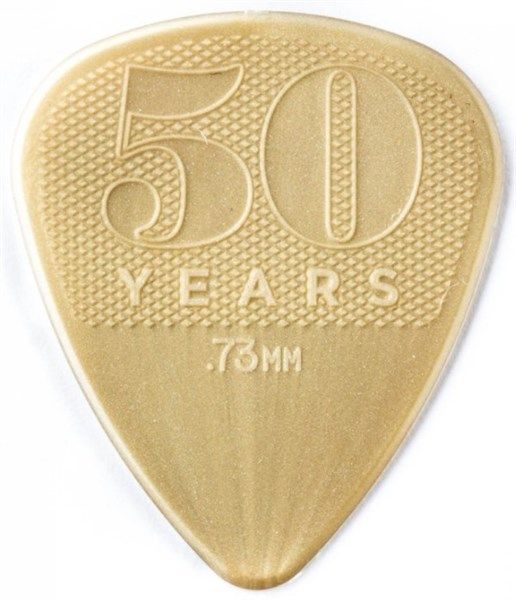 Pick Dunlop 50th Anniversary Gold Nylon