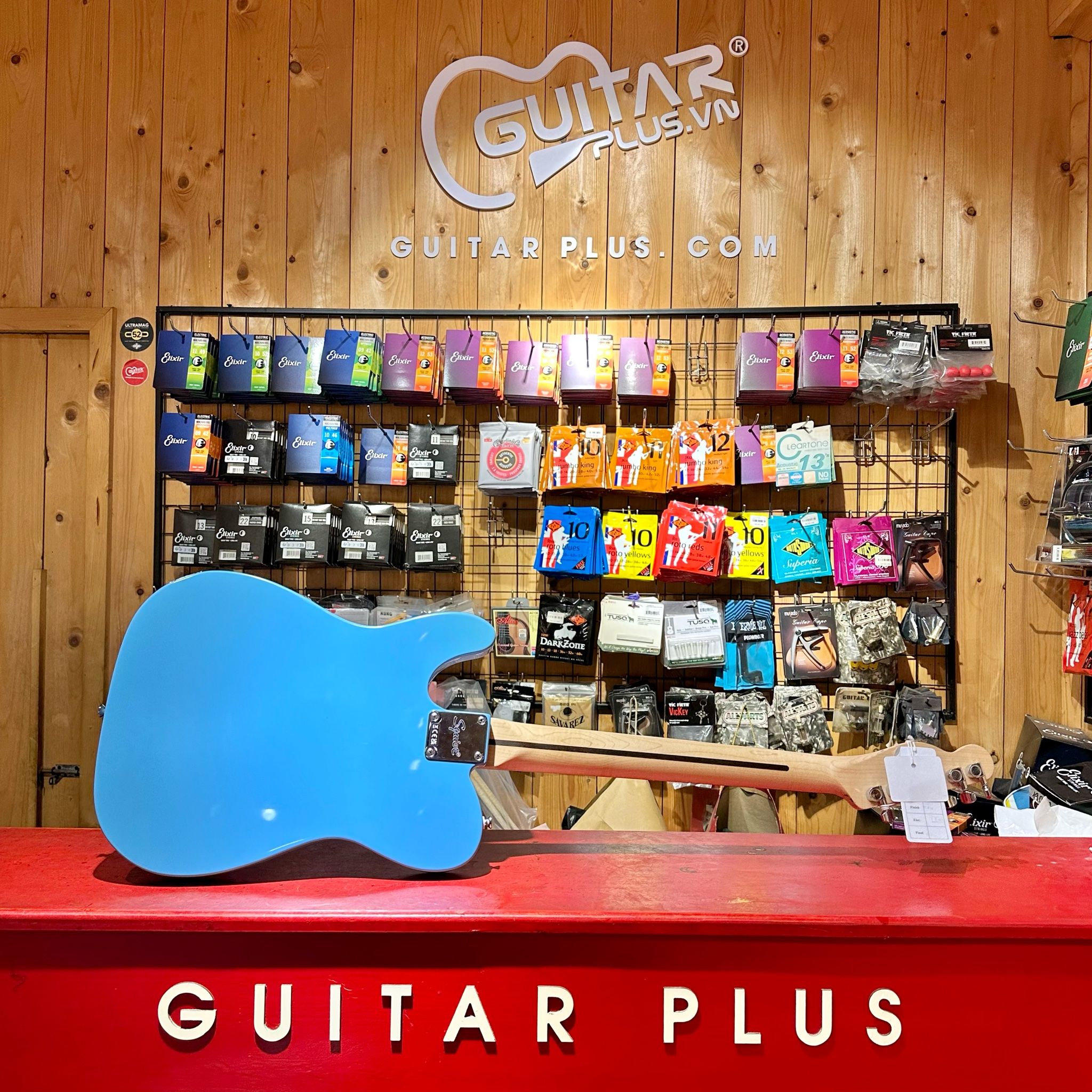 Guitar Điện Squier Sonic Tele LRL WPG CAB