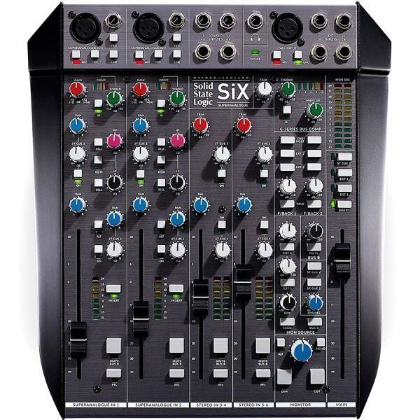 SSL SIX SMALL FORMAT DESKTOP MIXER