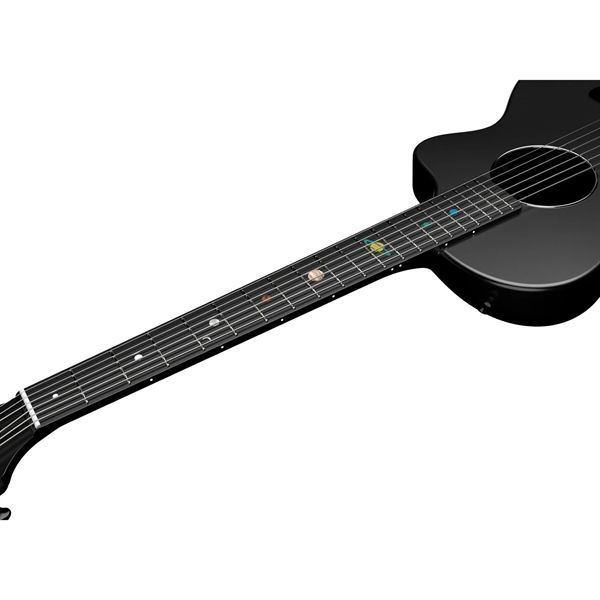 Guitar Acoustic Natasha Asteroid Cosmic Black