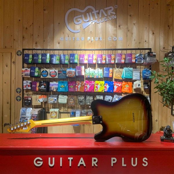 J&D TL-01 Standard Telecaster Electric Guitar Sunburst