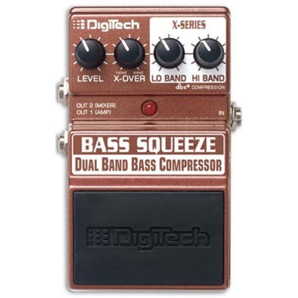  Pedal Digitech XBS Dual Band Bass Compressor 