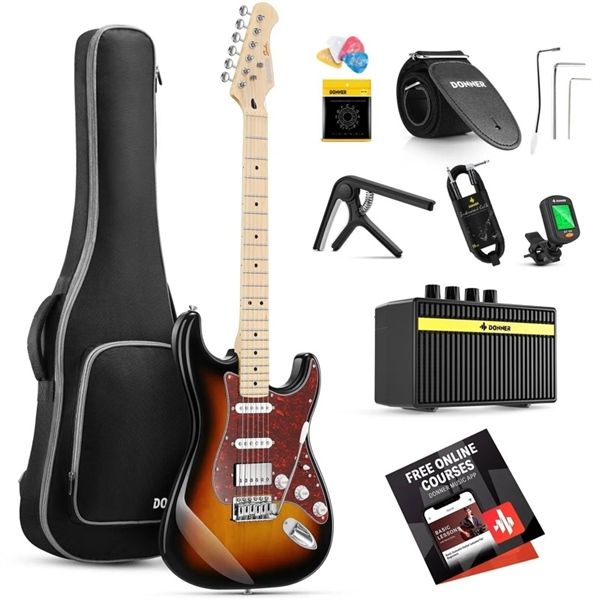 Combo Guitar điện Donner DST-152 SB