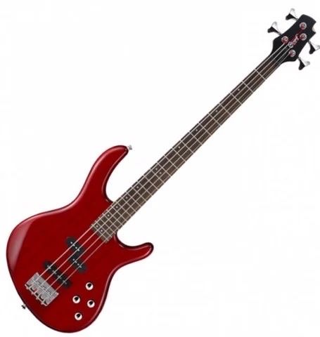 Guitar bass Cort Action Bass V Plus Trans Red