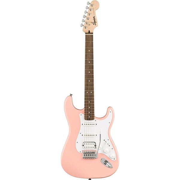 Đàn Guitar Điện Squier Bullet Stratocaster Tremolo SSS / HSS LRL Shell Pink
