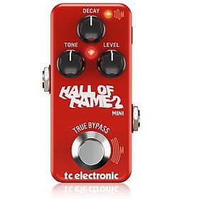 TC Electronic Hall of Fame 2 Mini Reverb Effects Pedal