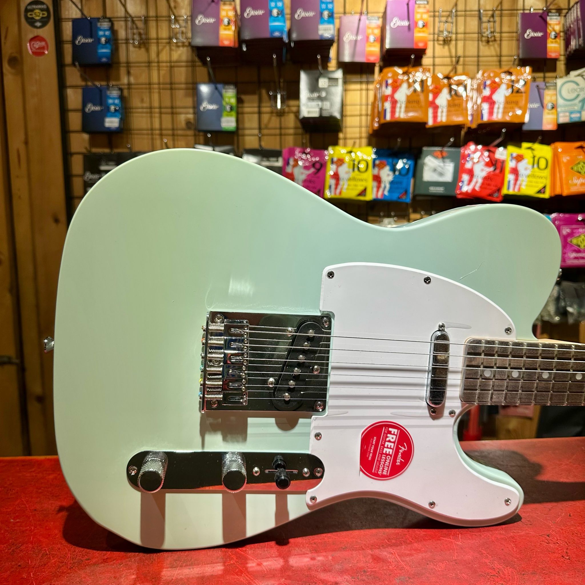 Guitar điện Squier FSR Telecaster Laurel Surf Green