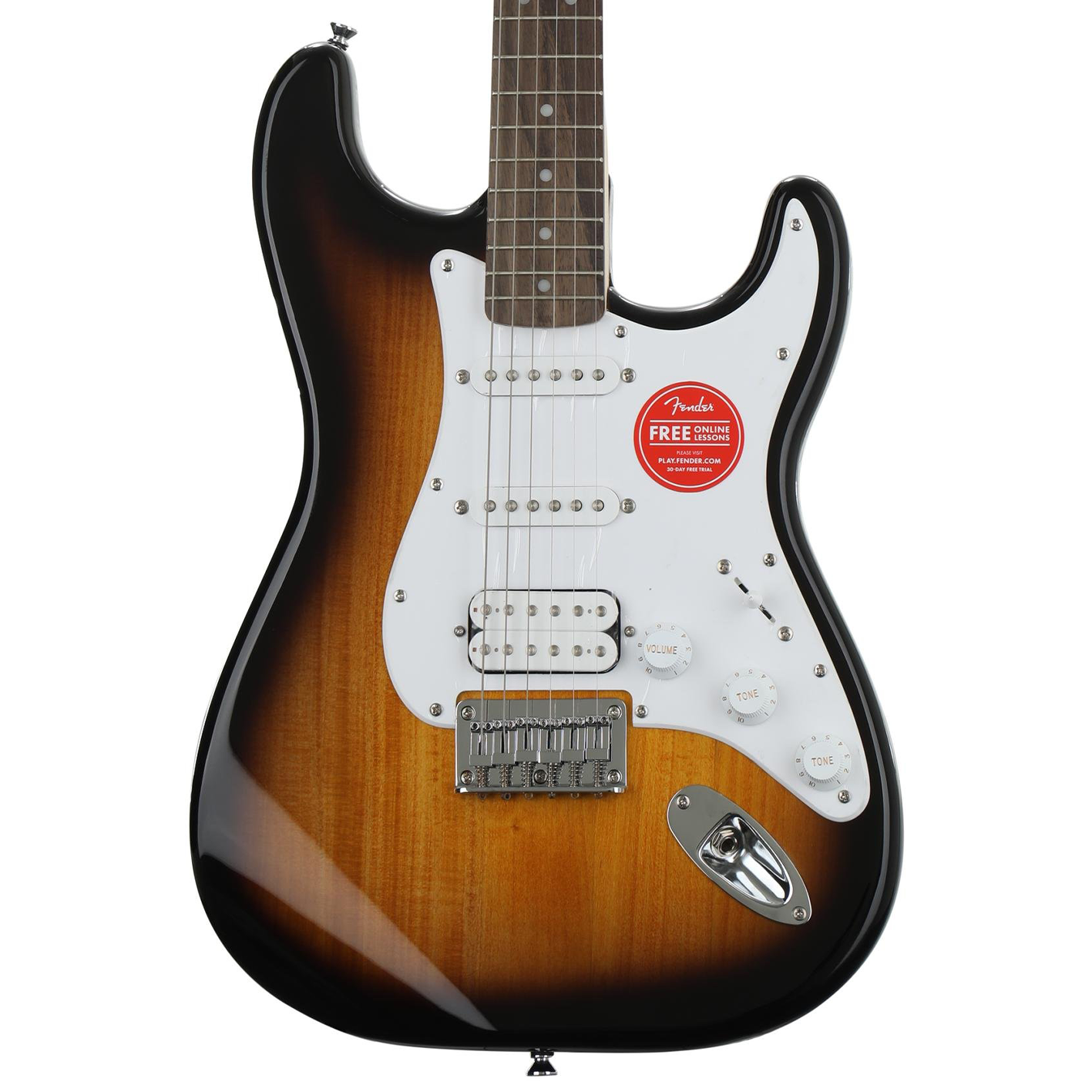  Fender Squier Bullet Strat HT HSS Brown Sunburst 