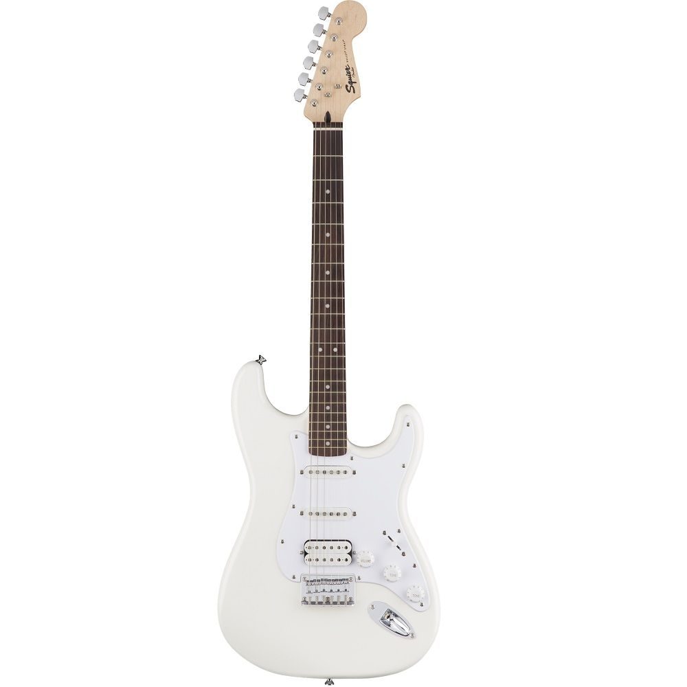 GUITAR ĐIỆN FENDER SQUIER BULLET STRATOCASTER HSS FAT ARCTIC WHITE