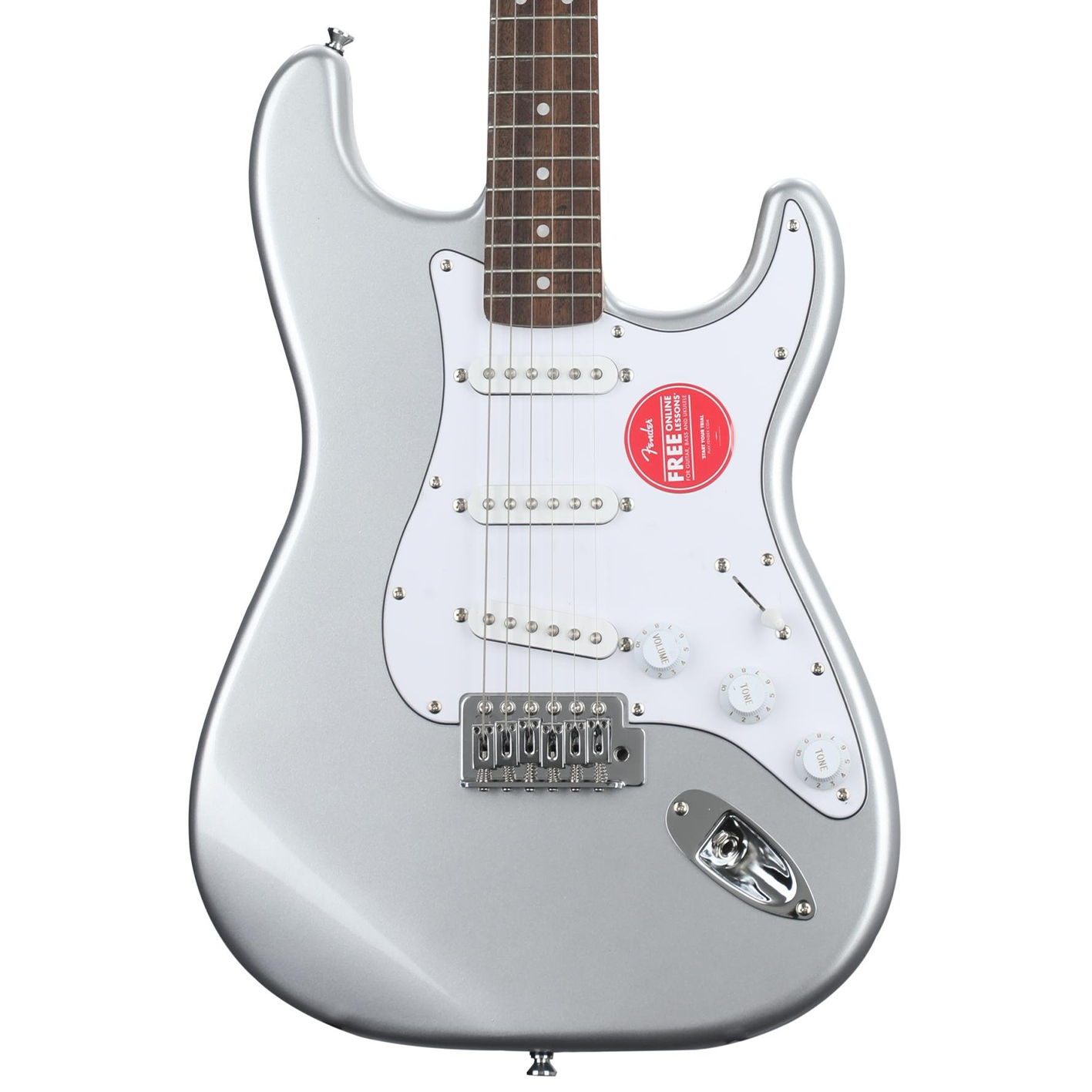 GUITAR ĐIỆN FENDER SQUIER AFFINITY SERIES™ STRATOCASTER® HSS w/ Laurel Fingerboard (Slick Silver)