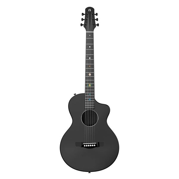 Guitar Acoustic Natasha Asteroid Cosmic Black