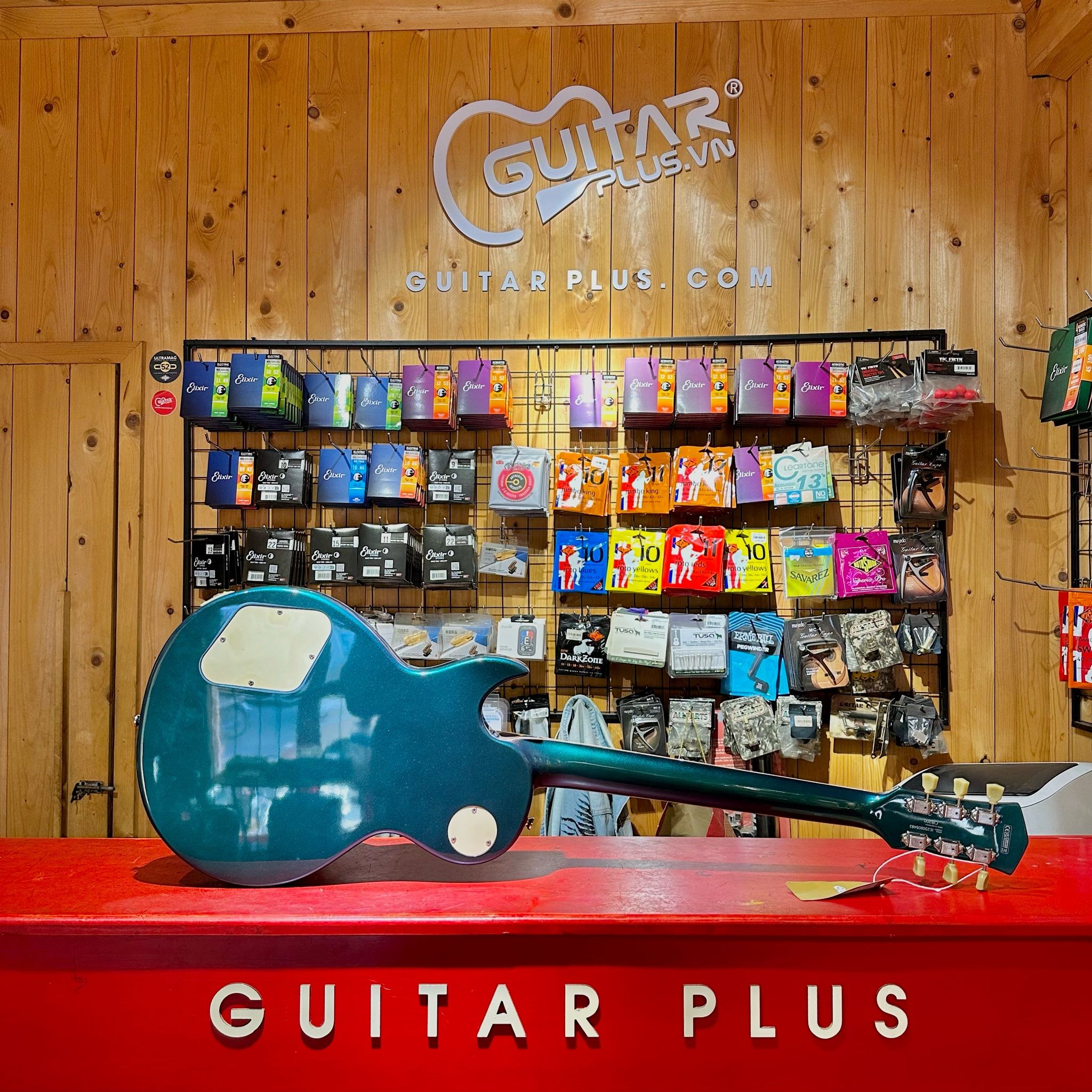 Guitar điện Cort CR200 Flip Blue