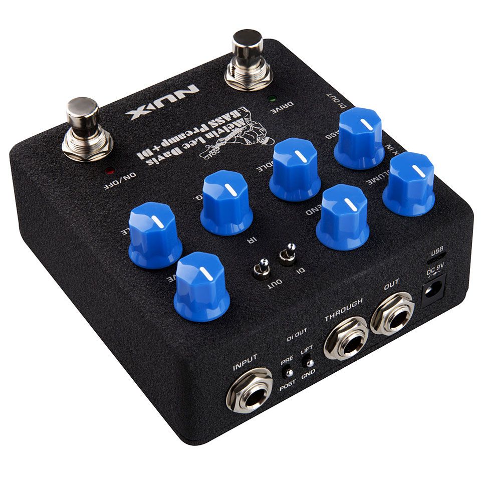NUX Melvin Lee Davis Bass Preamp DI NBP-5